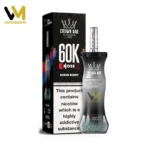 Al Fakher 60K Puffs Crown Bar E-Hose X mit gemischter Beeren-Aroma – Einweg-E-Zigarette für 60.000 Züge