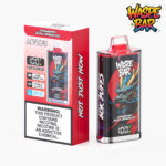 Waspe Bar 60K Strawberry Black Dragon Ice Flavor - 60000 Puffs Vape