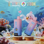 Bang King 200.000 Züge 8-in-1 Black Dragon Ice Love 66 Mr Blue Erdbeer-Limonade-Geschmack – 100vaping
