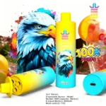Bang King Triple 100.000 Züge Einweg-E-Zigarette mit Zitronen-Limetten-Erdbeer-Wassermelonen-Heidelbeer-Eis-Geschmack – 100vaping