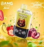 Bang Leader Stoll 120.000 Züge, Geschmack „Erdbeere-Banane-Kirsche“ – 100vaping