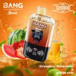 Bang Leader Stoll 120.000 Züge, Geschmack: Erdbeere, Wassermelone, Orange, Limonade – 100vaping