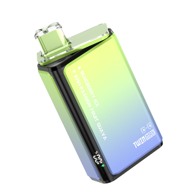 HIFANCY TWIN MAX Einweg-E-Zigarette mit 60.000 Zügen und Kiwi-Geschmack – 100vaping