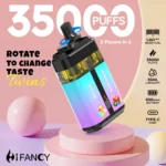 HIFANCY TWINS 35.000 Züge Display 1 Einweg-E-Zigarette – 100vaping