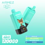 Airmez Fox 120.000 Züge, 4-in-1-Geschmacksrichtungen, Einweg-E-Zigarettengerät – 100vaping