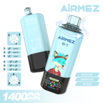Airmez FOX 6-in-1, 140.000 Züge, Geschmack 2 – Beerenmix, Blue Razz Lemonade, Kirsch-Beere