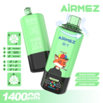 Airmez FOX 6-in-1, 140.000 Züge, Geschmacksrichtung 3 – Drachenfrucht-Eis, Fruchtige Fusion, Himbeere-Wassermelone