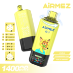 Airmez FOX 6-in-1, 140.000 Züge, Geschmacksrichtung 6 – Erdbeere-Banane, Vimto, Heidelbeere-Kirsche-Cranberry