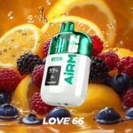 Airmez Lux 60.000 Züge, Geschmack „Love 66“ – Einweg-E-Zigarette von 100vaping