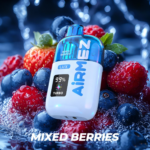 Airmez Lux 60.000 Züge, Geschmack „Mixed Berries“ – Einweg-E-Zigarette von 100vaping