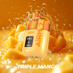 Airmez Lux 60.000 Züge, Triple-Mango-Geschmack – Einweg-E-Zigarette von 100vaping