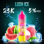 Airmez Tornado 25.000 Züge, Geschmack „Lush Ice“ – Einweg-E-Zigarette von 100vaping