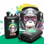 Bang Blaze 140.000 Züge 3-in-1 Einweg-E-Zigarette mit den Geschmacksrichtungen Blaubeere, Himbeere, Kiwi, Passionsfrucht, Guave, Ananas und Kokosnuss – 100vaping