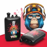Bang Blaze 140.000 Züge 3-in-1-Einweg-E-Zigarette mit Erdbeer-, Wassermelonen-, Heidelbeer-, Pfirsich-, Johannisbeer-, Ananas- und Eis-Aromen – 100vaping