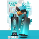Bang King 500.000 Züge 8-in-1 Wassermelone, Kaugummi, Heidelbeeren, Himbeeren, Himbeere, Wassermelone, Wassermelone-Heidelbeere – Einweg-E-Zigarette – 100vaping