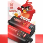 Bang King Einweg-E-Zigarette mit 500.000 Zügen, 8-in-1-Geschmacksmischung: Wassermelone, Eis, Zitrone, Minze, Erdbeere, Eis, Blue Razz, Kirsche – 100vaping