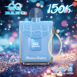 QQ Bang Einweg-E-Zigarette mit 150.000 Zügen, Blaubeer-Himbeer-Geschmack – 100vaping