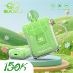 QQ Bang Einweg-E-Zigarette mit 150.000 Zügen, Erdbeer-Kiwi-Geschmack – 100vaping