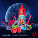 RandM Tornado Einweg-E-Zigarette mit 9.000 Zügen und „Mixed Berries“-Geschmack – 100vaping