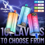 Stag Bar 4-in-1 Einweg-E-Zigarette mit 80.000 Zügen – 100vaping
