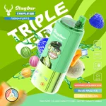 Stagbar Triple Pro 75.000 Züge Einweg-E-Zigarette mit den Geschmacksrichtungen Wassermelone, Bubble Gum, Blue Razz, Ice und Triple Melon – 100vaping