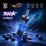 UOR AL BANG 300.000 Züge Shisha-E-Zigarette mit Blaubeergeschmack (Einweg-Vape) – 100vaping