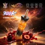 UOR AL BANG 300.000 Züge Shisha Cherry Fizz Geschmack Einweg-E-Zigarette – 100vaping