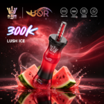 UOR AL BANG 300.000 Züge Shisha Lush Ice Geschmack Einweg-E-Zigarette – 100vaping