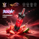 UOR AL BANG 300.000 Züge Shisha Strawberry Lush Geschmack Einweg-E-Zigarette – 100vaping