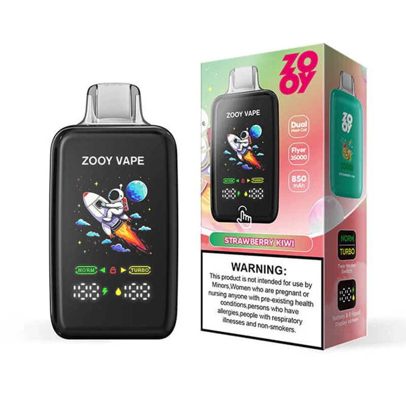 ZOOY Flyer 35K Puffs Strawberry Kiwi Flavor Disposable Vape - 100vaping