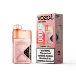 VOZOL NEON Einweg-E-Zigarette mit 60.000 Zügen, Geschmack „Cherry Cola“ – 100vaping
