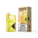 VOZOL NEON Einweg-E-Zigarette mit 60.000 Zügen, Geschmack „Mango Ice“ – 100vaping
