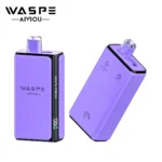 WASPE Double Flavor 100K Pro Puffs Einweg-E-Zigarette mit den Geschmacksrichtungen „Grape Ice“ und „Kiwi Watermelon Ice“ – 100vaping