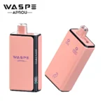WASPE Double Flavor 100K Pro Puffs Einweg-E-Zigarette mit den Geschmacksrichtungen Erdbeere, Wassermelone, Kaugummi und Monster-Kirschen – 100vaping