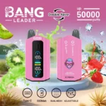 Bang Leader 50K Puffs Disposable Vape Rechargeable – Strawberry Kiwi