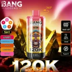 Bang Legend 120K Puffs 5-in-1 Flavor Switch Vape – product photo 10