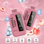 VHILL Einweg-E-Zigarette „Peach Ice“ mit 20.000 Zügen