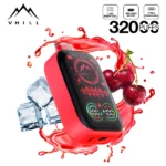 VHILL 32.000 Züge – Einweg-E-Zigarette „Cherry Ice“ im Vollbild-Format